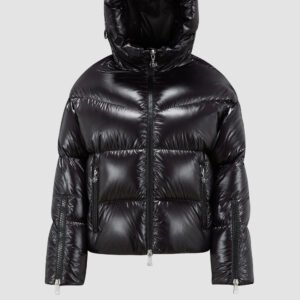 Doudoune Huppe noire vue de face
