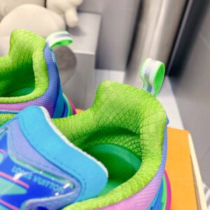 Louis Vuitton - Sneakers running - Multicolore bleu violet