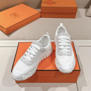 Hermès - Sneakers basse - Blanc cuir