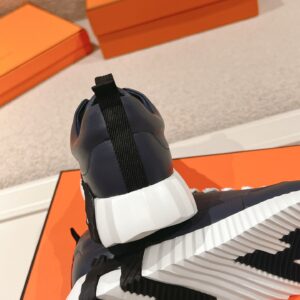 Hermès - Sneakers basse - Noir et blanc