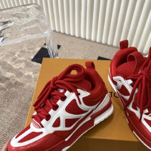 Louis Vuitton - Sneakers running volumineuses - Rouge et blanc