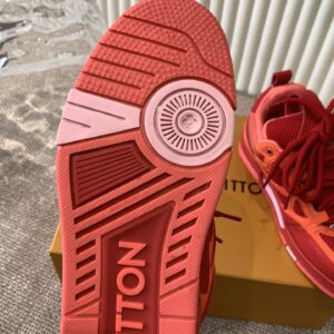 Louis Vuitton - Sneakers running volumineuses - Rouge et orange