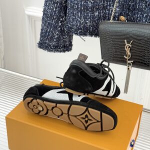 Louis Vuitton - Sneakers basses rétro - Noir et blanc