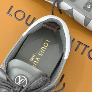 Louis Vuitton - Sneakers basses rétro - Gris et blanc
