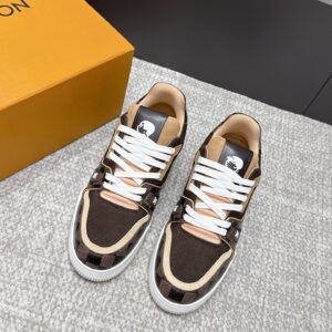 Louis Vuitton - Sneakers basse - Marron et beige