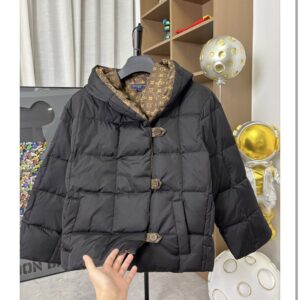 Louis Vuitton - Doudoune courte matelassée - Noir