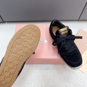 Miu Miu - Sneakers basses - Noir suédé