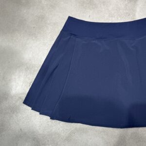 Alo - Jupe sport plissée taille haute - Bleu marine