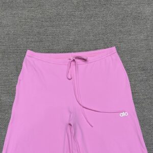 Alo - Pantalon sport coupe large - Rose