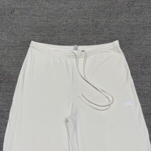 Alo - Pantalon sport coupe large - Ivoire