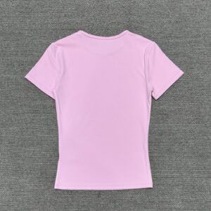 Alo - T-shirt ajusté logo brodé - Rose
