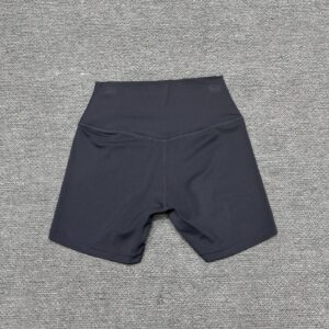 Alo - Short sport taille haute - Gris anthracite