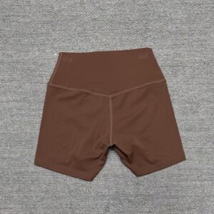 Alo - Short sport taille haute - Marron
