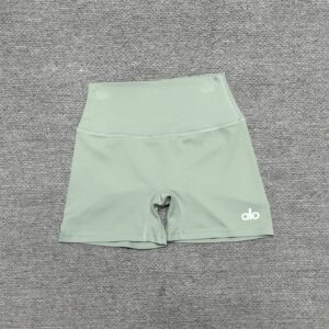Alo - Short sport taille haute - Vert sauge