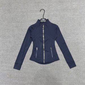 Lululemon - Veste sport zippée cintrée - Bleu marine