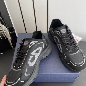 Dior - Sneakers running - Noir et gris