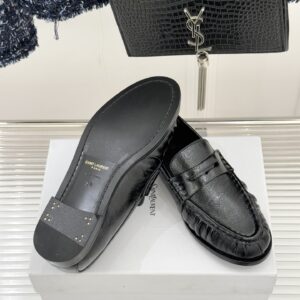 Yves Saint Laurent - Mocassins - Noir cuir