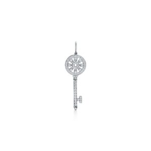 Pendentif Clé Pétales