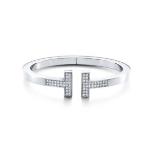 Bracelet Square pavé de diamants