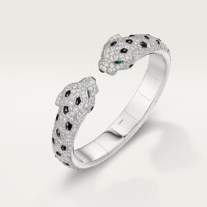 BRACELET PANTHÈRE DE CARTIER, ARTICULÉ, PAVÉ