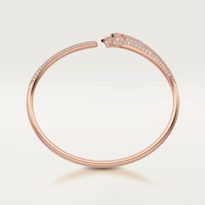 BRACELET PANTHÈRE DE CARTIER, PAVÉ OR ROSE