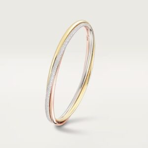 BRACELET TRINITY, SEMI-PAVÉ